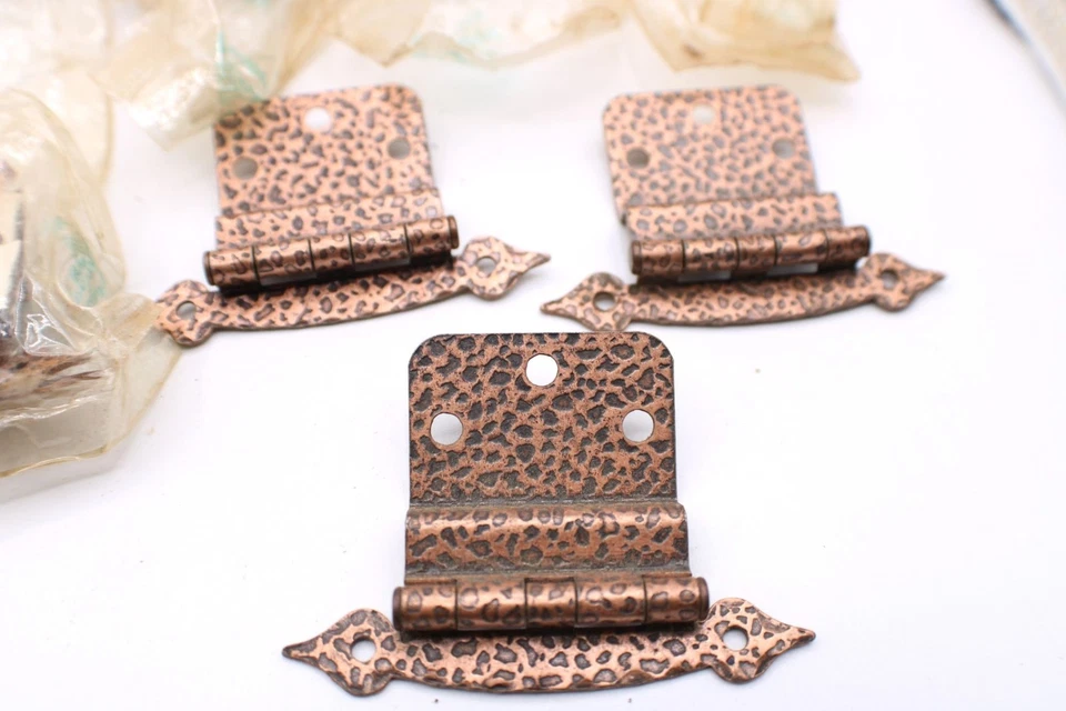 Amerock H-type кованые медные наконечники лопаток петли (33) колониальные со смещением 3/8 дюйма BP1638 - Изображение 3 из 4