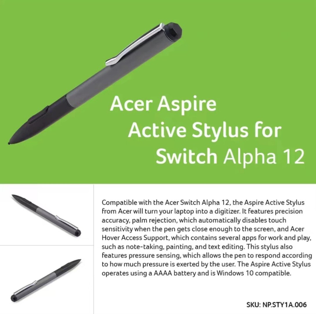 Capacitive Stylus Acer Active Pen Capacitive Stylus Acer Switch
