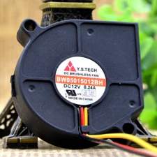 Y.S.TECH BW05015012BH 12V 0.24A 5015 5CM Centrifugal Turbo Blower Cooling Fan