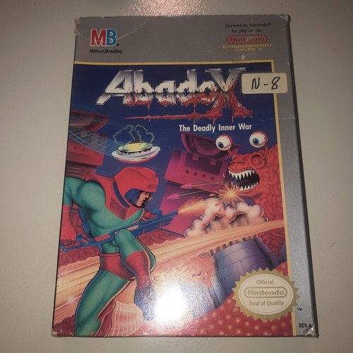 Abadox: The Deadly Inner War (Nintendo Entertainment System, 1990) ohne Anleitung