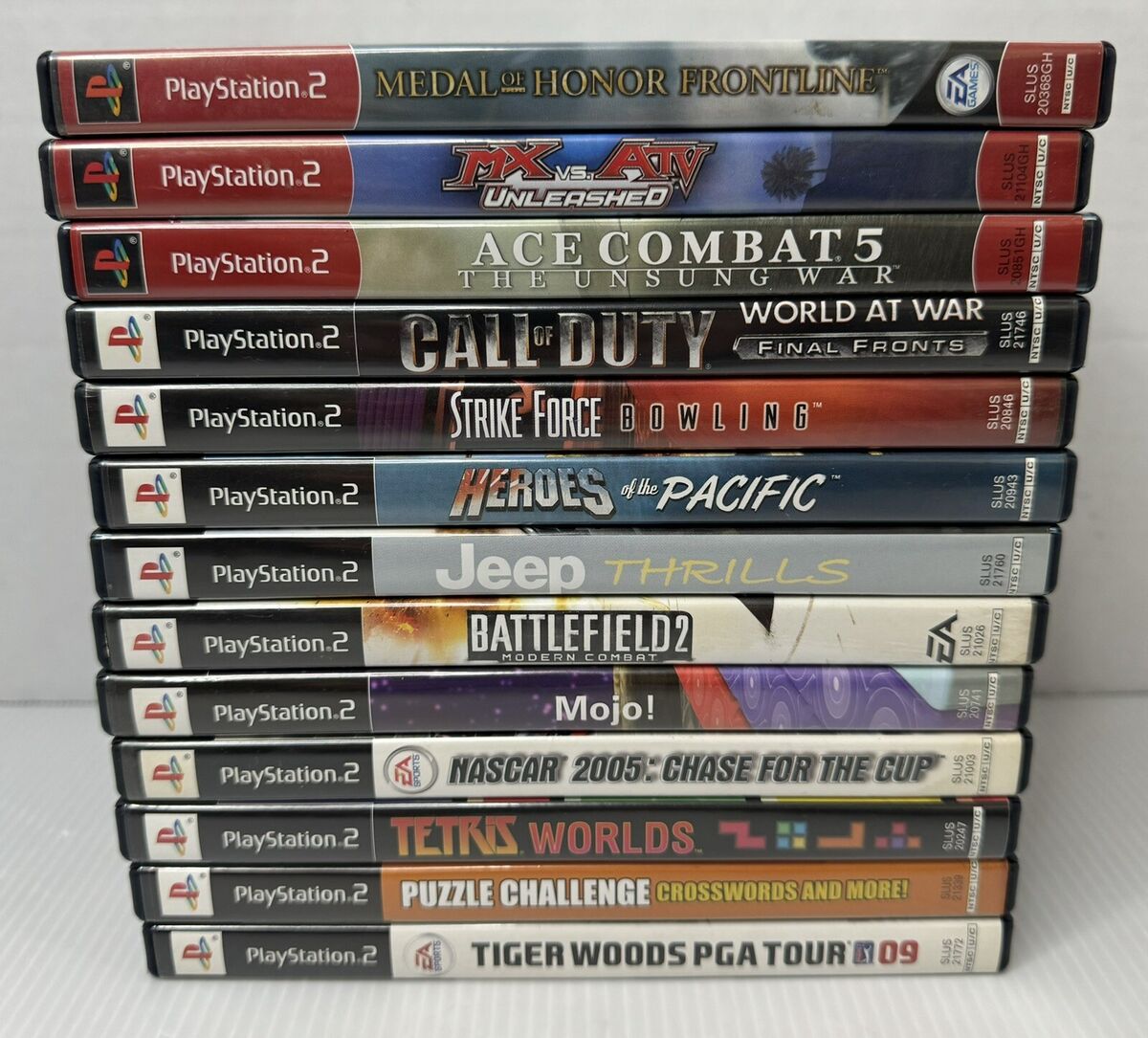 PlayStation 2 PS2 Game Lot X13 Complete CIB Call Of Duty PlayStation 2 PS2 Game Lot X13 Complete CIB Call Of Duty