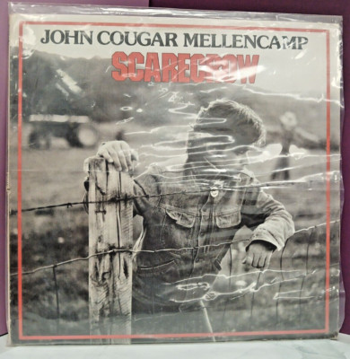 JOHN COUGAR MELLENCAMP VINYL ''AMERICAN FOOL'' ''SCARECROW'' LOT OF 2