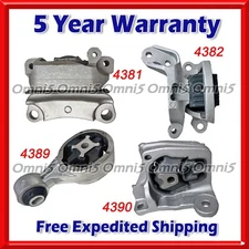 O129 Fits 2019-2023 Nissan Altima 2.5L AUTO CVT Motor & Transmission Mount 4pc