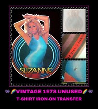 VTG 70s ORIG Suzanne Somers Threes Company TV Show poster UNUSED T-Shirt Iron-On