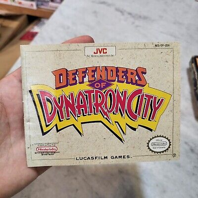 Defenders of Dynatron City (Nintendo NES, 1992) [Complete Defenders of Dynatron City (Nintendo NES, 1992) [Complete