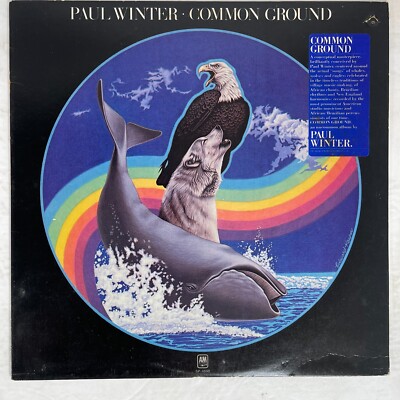Paul Winter   Common Ground Vinyl, LP 1978 A&M Records   SP-4698 Promo