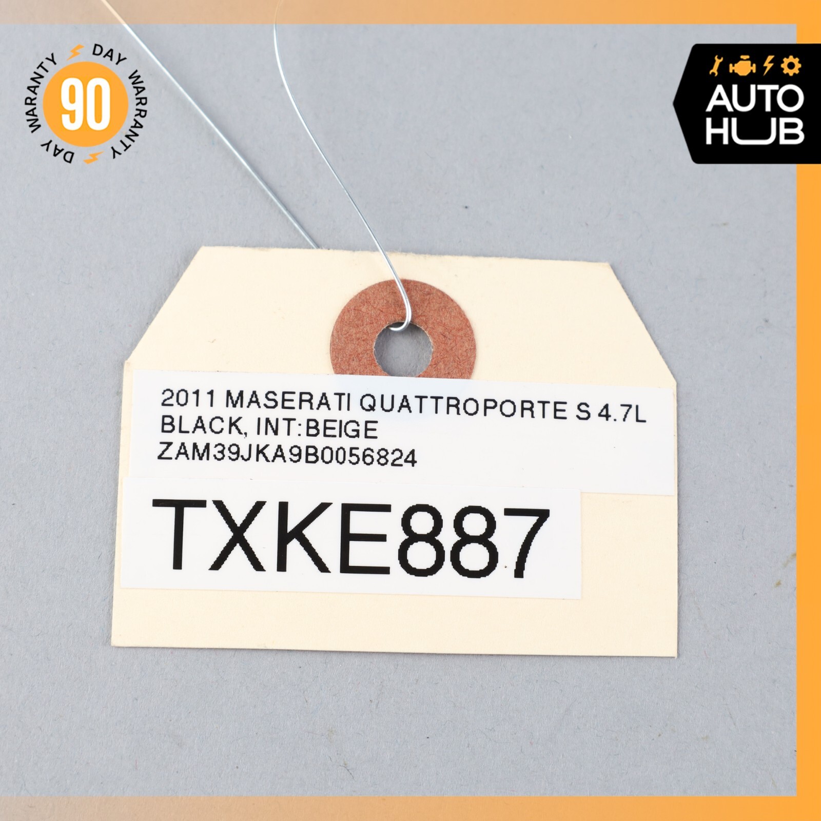 04-19 Maserati Quattroporte S M139 Vapor Canister Separator Pipe Line OEM 74k