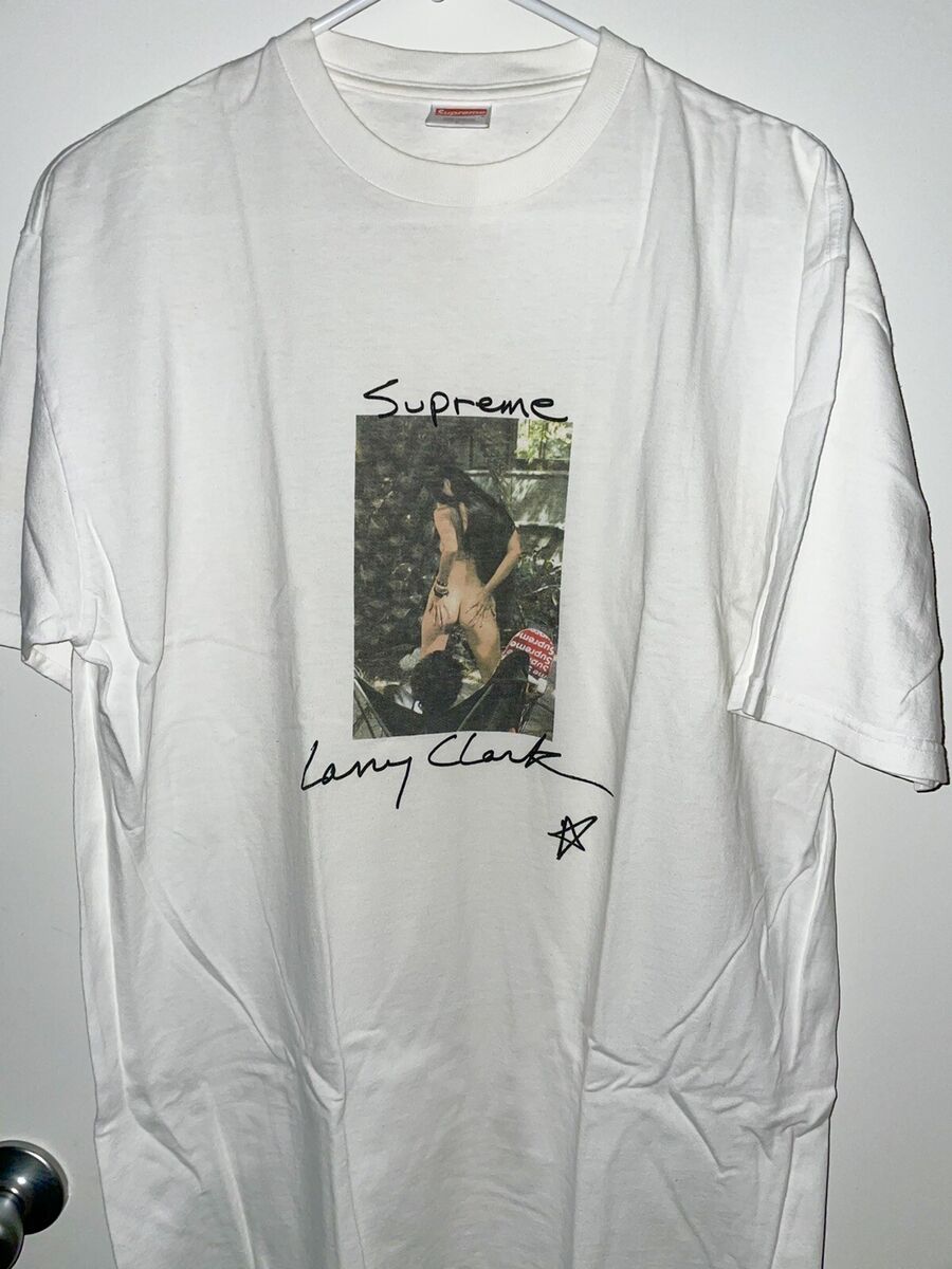 SUPREME New York 2004 Larry Clark Tee Calendar Girl Sz L SUPREME New York 2004 Larry Clark Tee Calendar Girl Sz L