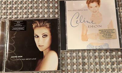 Celine Dion - 2 CD s - Falling Into You + LET S TALK ABOUT LOVE -