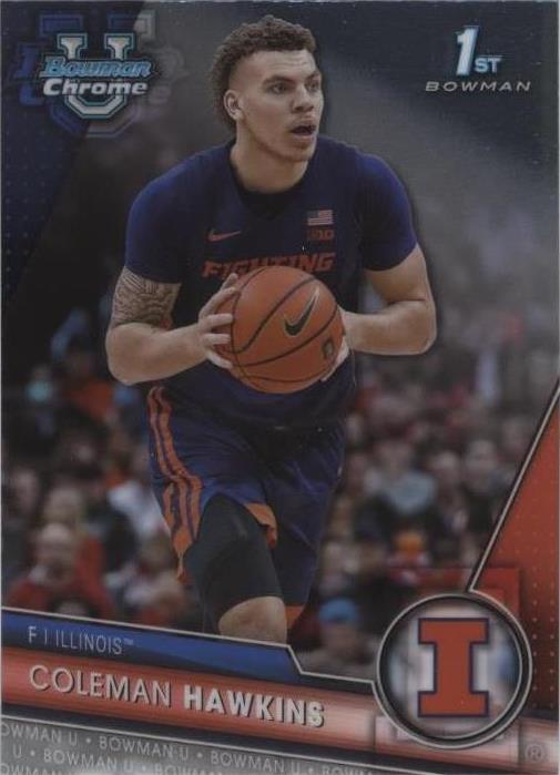2023-24 Bowman University Chrome - Coleman Hawkins #97 - 1 of 2