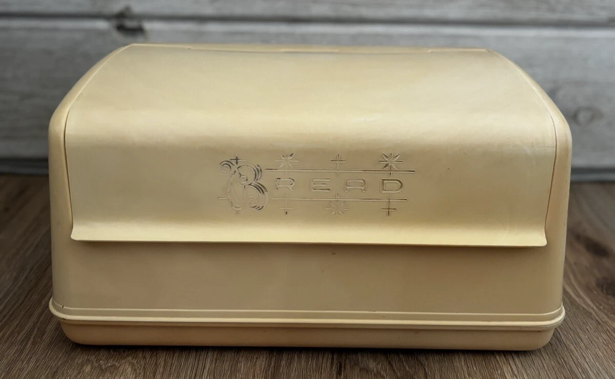 Vintage Lustro Ware Bread Box B-20 Made In USA