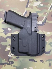 Black Kydex Holster for Glock 43X Streamlight TLR-6 