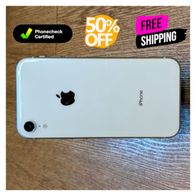 Apple iPhone XR 64GB GSM Unlocked Verizon At&t T-Mobile Screen 6.1 Good Battery