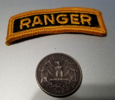 US ARMY RANGER TAB PATCH ARC ROCKER - SUBDUED BDU VINTAGE NOS | eBay
