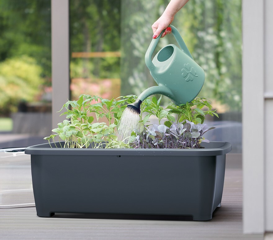 Schlauchtrommel Mit 20m Gartenschlauch – Eagle Garden – Inkl. Systemteilen Und Spritze