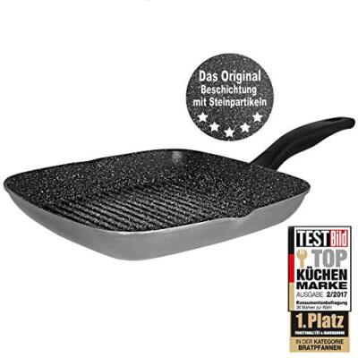 Bistecchiera In Ghisa STONELINE | 28x28 Cm | Antiaderente | Con 2 Beccucci | Per Tutti I Piani Cottura - Foto 7