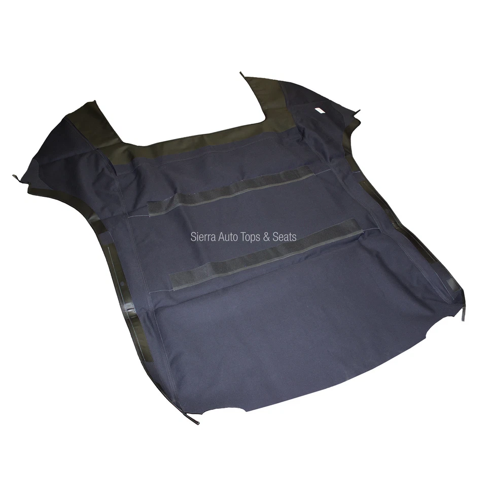 Fits: 1998-2000 Cavalier & Sunfire - Convertible Top w/Window, Black Sailcloth - Image 3 of 4