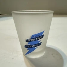 Yukon Jack Perma Frost Schnapps Shot Glass Frosted