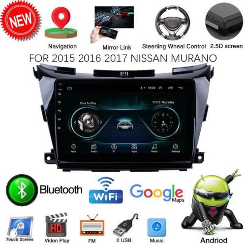 For 2015-2017 Nissan Murano 10.1''Android 10.1 Car Stereo Radio Player GPS Navi - Picture 1 of 11