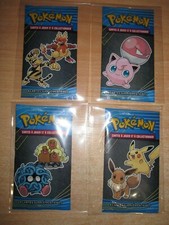 POKEMON NEUF LOT 4 BOOSTER SCELLES ARTSET MCDO 2019 MINT FRANCAIS NON TRIES
