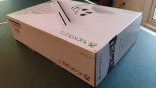 XBOX ONE S Game System 1TB White Console Model #1681 Collector **BOX ONLY** - Picture 3 of 4
