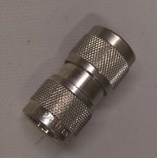 Coaxial Barrel Adapter Connector RF Type N-Male