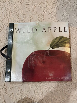 Fairwinds Studio Wild Apple Wallcovering Wallpaper Borders Fabric Sample Book