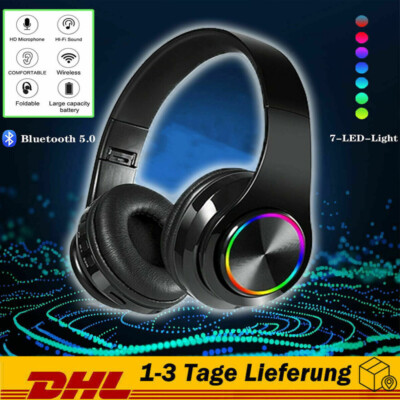 Wireless Headphones Stereo On Ear Wireless Headphones Bluetooth 5.0 for TV MP3