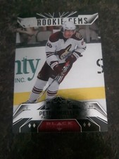 2007-08 Upper Deck Black Diamond Rookie Gems Peter Mueller RC Card# 204. rookie card picture