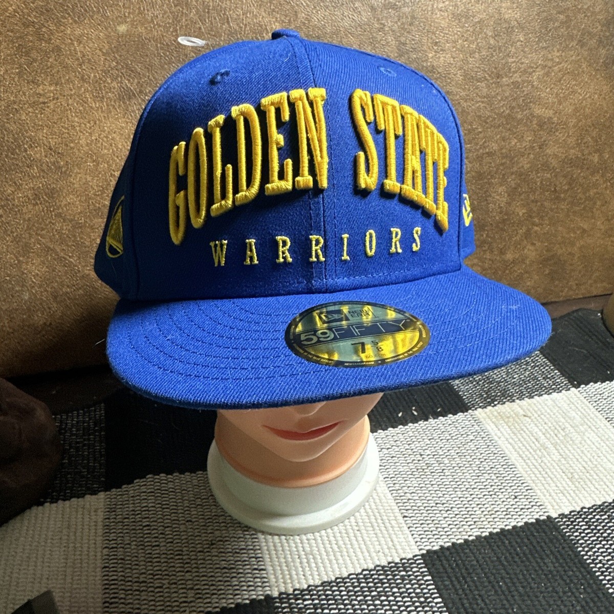 Golden State Warriors New Era 59Fifty Vice City Fitted NBA Hat 5/8