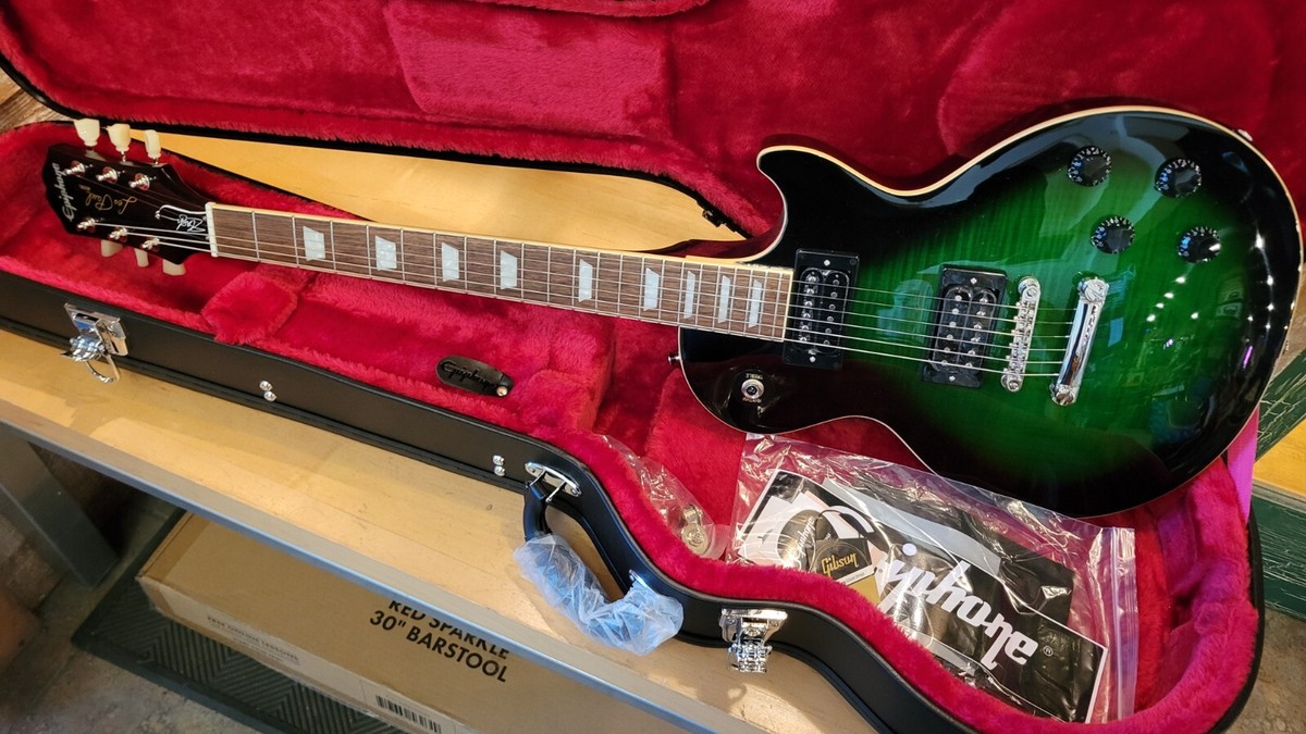 Eiphone Les Paul Slash Electric Guitar Anaconda Green Burst