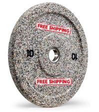 High Bounce Olympic Bumper Plate for Strength Training Weightlifting Workout