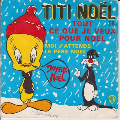 TITI SYLVESTRE ALLES WAS ICH WILL FÜR WEIHNACHTEN SP45T CHRISTMAS TEURER VERSAND