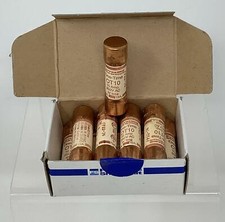10-Pack Ferraz Shawmut OT 10 One Time Class K5 Fuses 10 Amp 250V AC Or Less