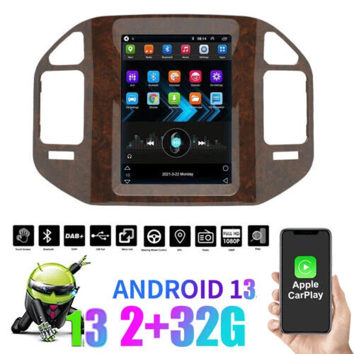 9.7"Android13 Car Stereo Radio GPS Wifi 32G For Mitsubishi Pajero Montero 99-06 - Imagen 2 de 21