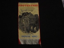 Benjamin Harrison 1888 United States Presidential Campaign Ribbon