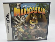 Madagascar Nintendo DS, 2005 CIB, Tested Works