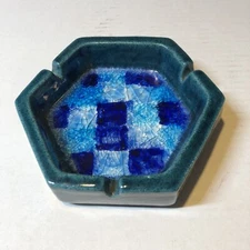 Vtg Ceramic Ash Tray Made In Italy Baldelm Mid Century MCM RAM