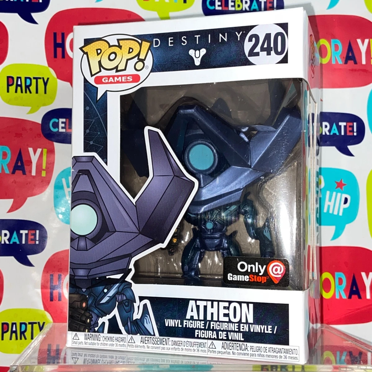 Atheon Destiny Funko Pop Games 240 Gamestop Exclusive Protector
