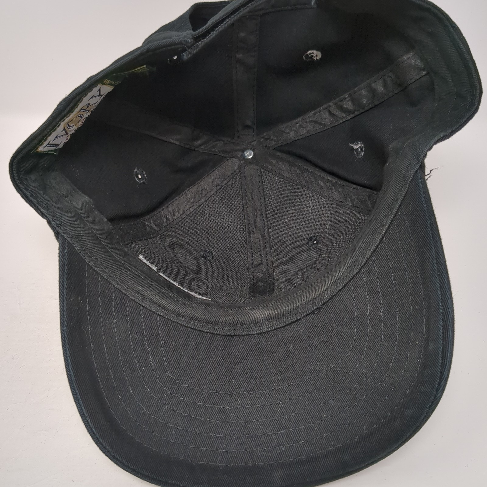 RM Mechanical Strapback Baseball Hat Black One Si… - image 7