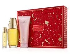 Estee Lauder Beautiful Fragrance 3 Pcs Gift Set Perfume Spray & Body Lotion NIB