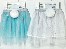 Easter Bunny Sparkle Tutu Skirt Bundle (2–4T) | Glitter Star Tulle Skirts New