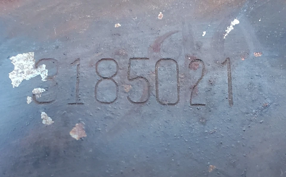 Ventilador de refrigeración del motor 17" 3185021 AMC Javelin AMX Jeep CJ5 CJ7 304 243 290 70-74 Foto 3 de 3