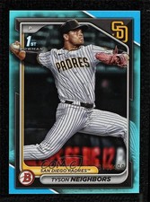 2024 Bowman Draft Sky Blue 379/499 Tyson Neighbors #BD-51 0lj0