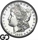 1898 Morgan Silver Dollar Coin, Proof-Like, Choice BU++ PL