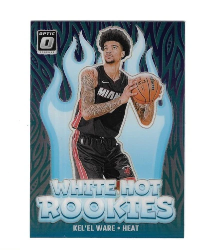 KEL'EL WARE 2024-25 DONRUSS OPTIC " WHITE HOT ROOKIES " PRIZM RC #5 $20.00 BUCKS