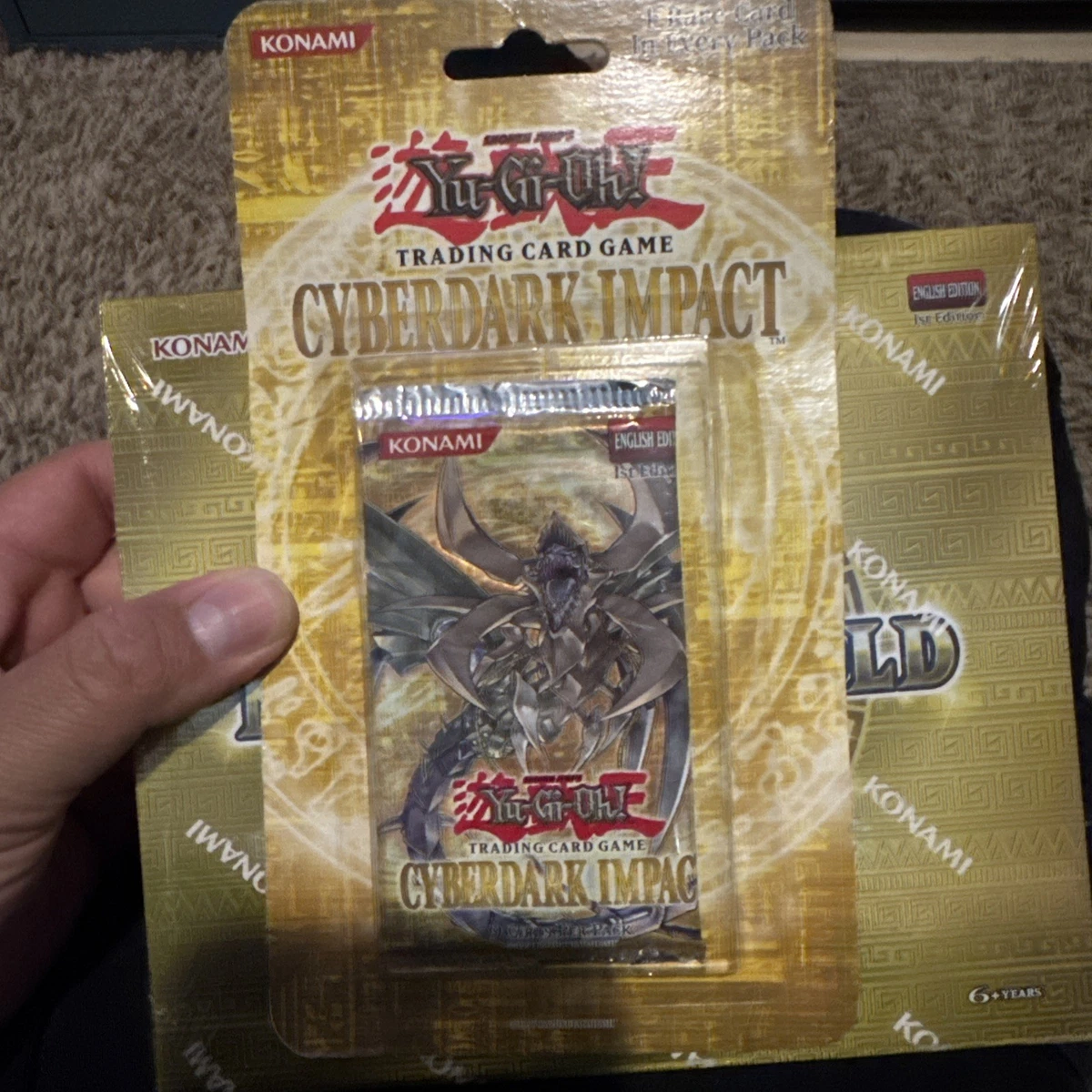 Yu-Gi-Oh! TCG Cyberdark Impact Sealed Collectible Card Game Packs