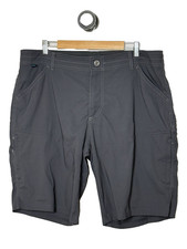 Kuhl Shorts Mens Size 40 Gray Outdoors Gorpcore Cargo Pockets