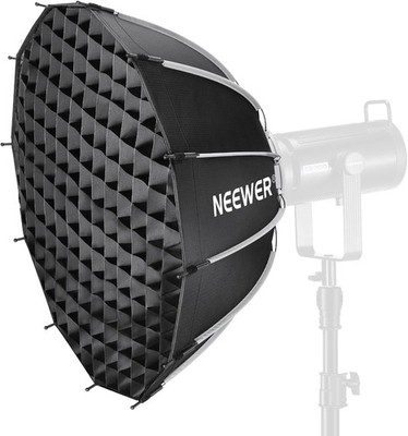 65cm Bowens Mount Parabolic Softbox Dodecagon, Quick Release Soft Box mit Dif...