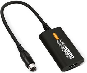 Sega Saturn HDMI Converter with 1080p Output - Compact and Lightweight Design
